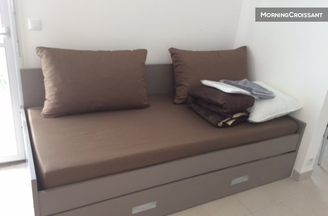 Equipped studio for 2 in Marseille