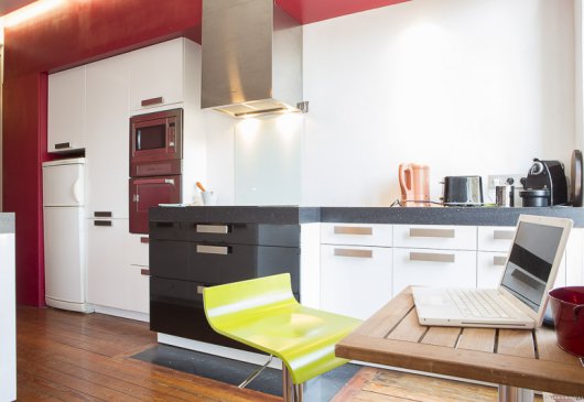 Lovely flat with terrace full view