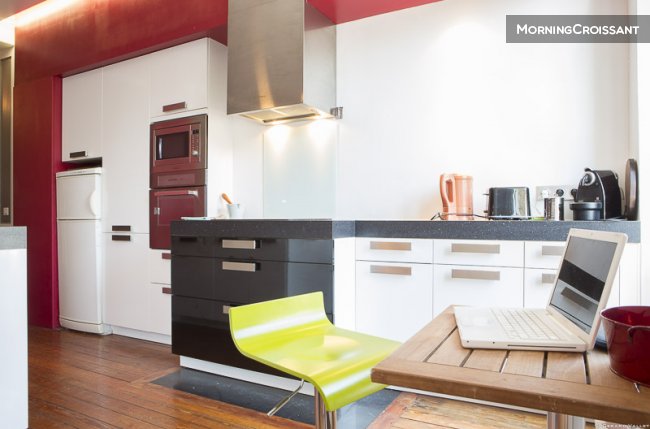 Lovely flat with terrace full view