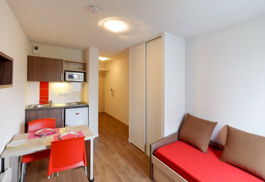 Studio for 2 oriented south