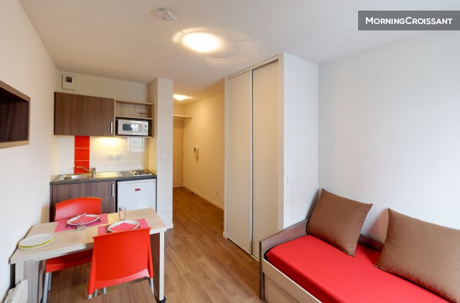 Studio for 2 oriented south