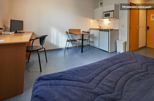 Fully equipped studio in Rouen