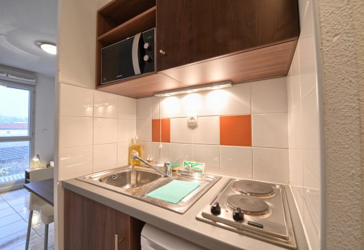 18m² furnished studio - Jean Macé