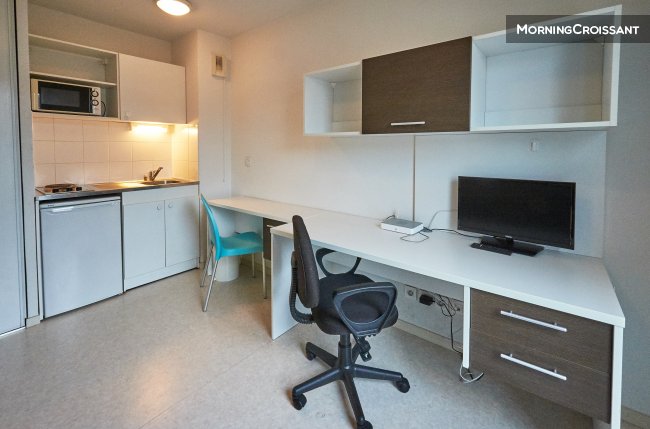 Studio on residency - Rouen