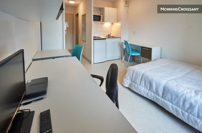 Fully furnished studio in Rouen