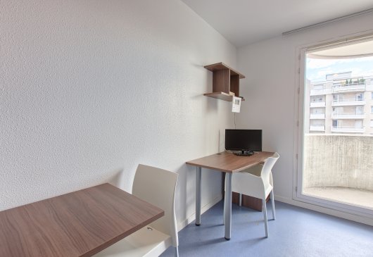 Studio with city views