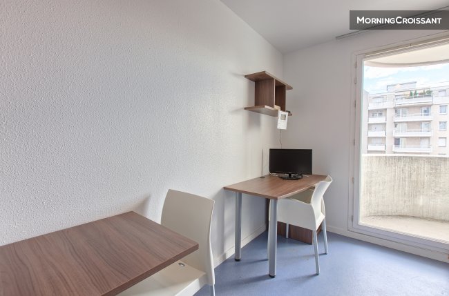 Studio with city views