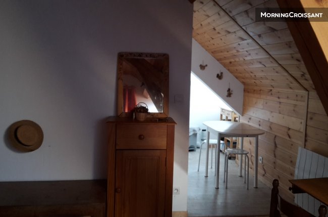 Lovely studio in the attic