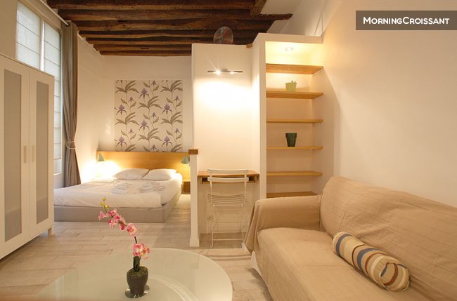 Comfort Parisian studio (Marais)