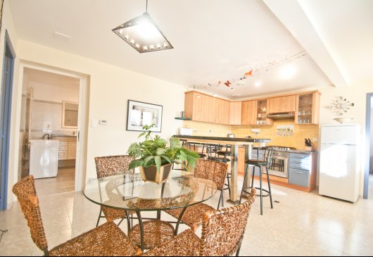 air-conditioned apartment with pool