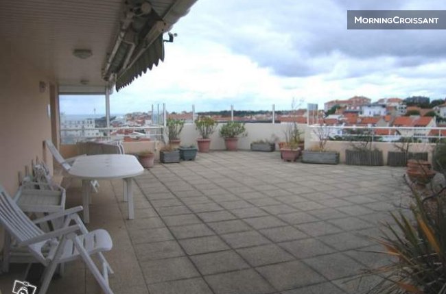 Penthouse in Biarritz center