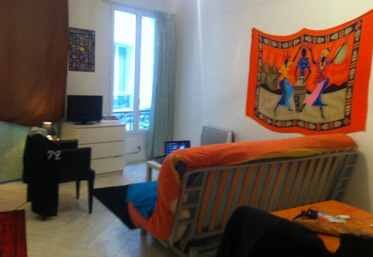 Furnished studio 35 m 2 