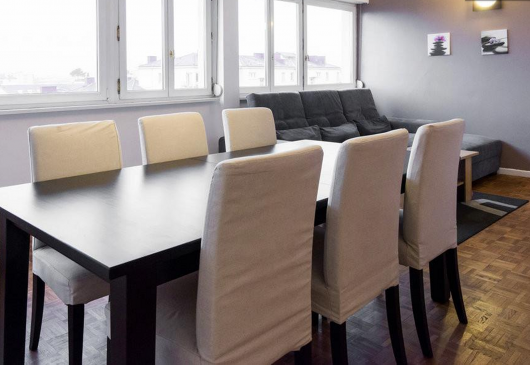 Comfortable bed (in dormitory)