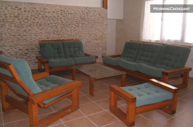 Village house with outside