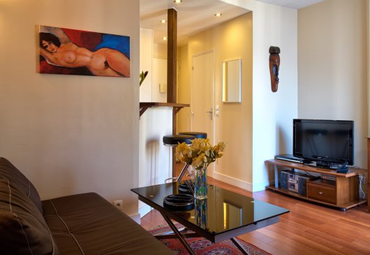 Lovely 1 BR apt rue Rochebrune 11e