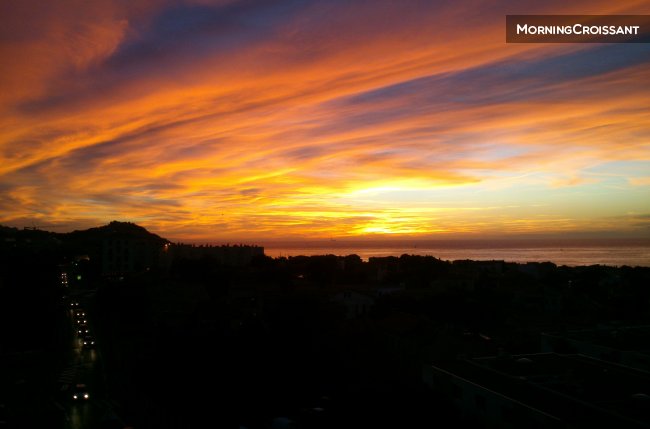 Apartmt view on sea and mountain