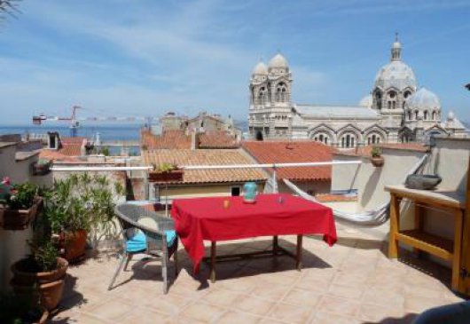 Duplex with sea view terrace 