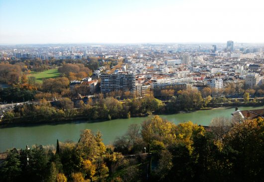 Panorama over Lyon