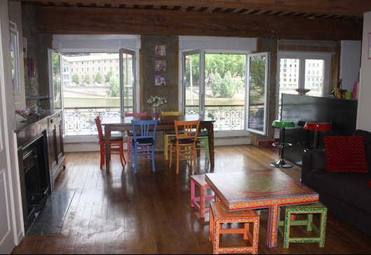 Furnished apt by the Saone - 69009