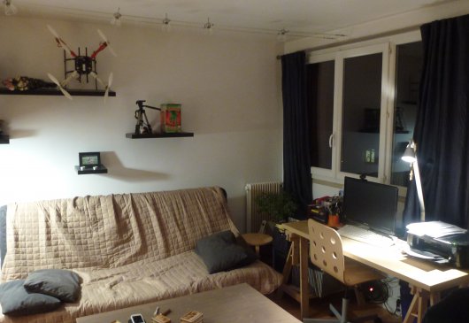 2 p, quiet, convenient, near Paris