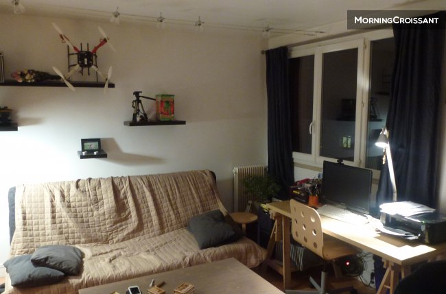 2 p, quiet, convenient, near Paris