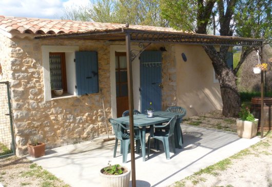 Typical provencal shed 