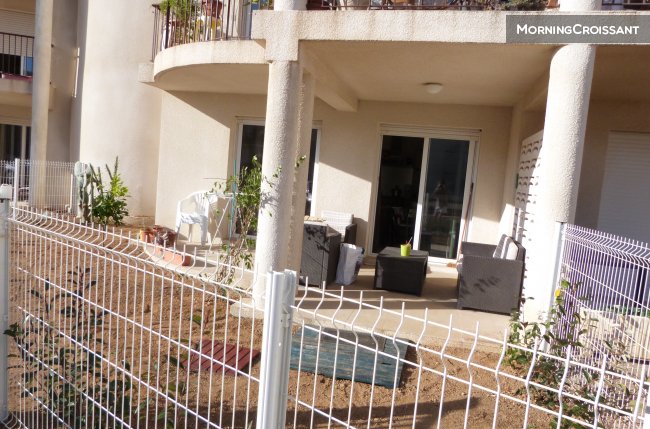 1BR ground floor 48 m², Ajaccio