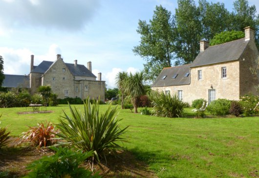 Chateau near d-day beaches Normandy