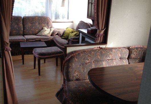 Mobile home for rent facing the sea