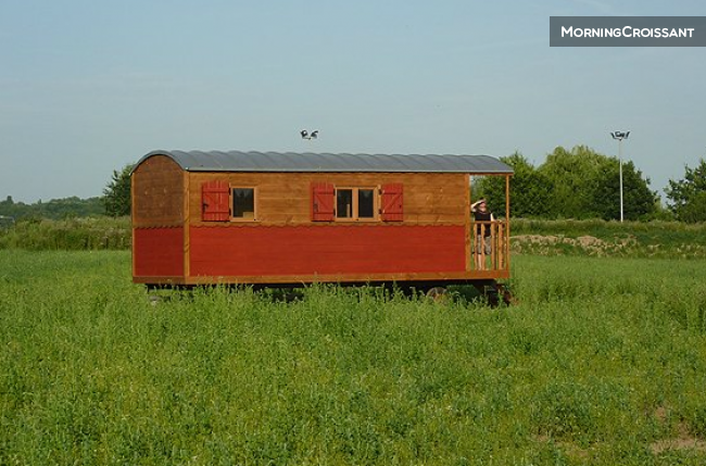 Trailer Red Square, near Lille