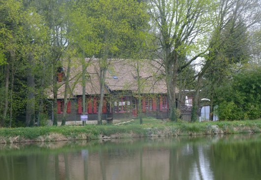 Modular farm with swimming pool