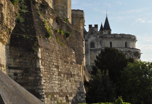 Amboise, apartment view on castle