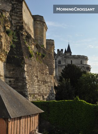 Amboise, apartment view on castle