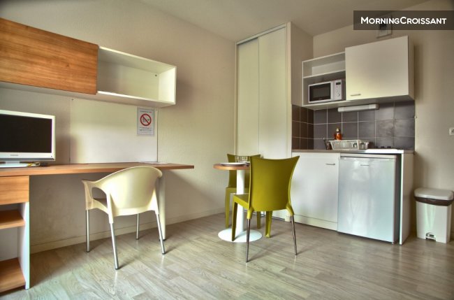 Well-furnished studio Villeurbanne