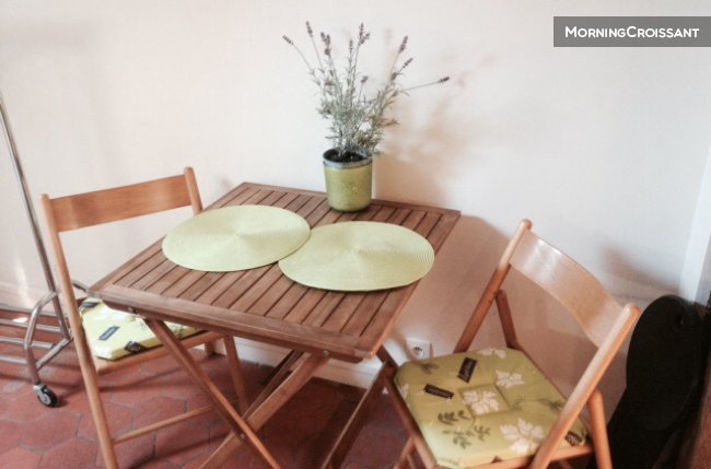 Studio Le Marais quiet and central