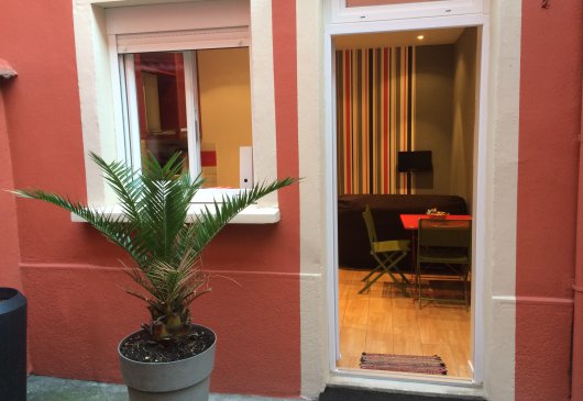 Charming furnished equipped studio