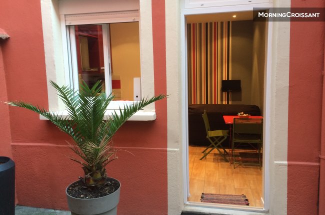 Charming furnished equipped studio