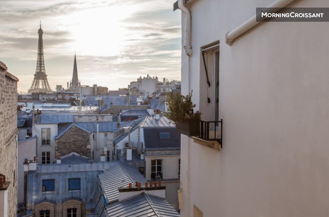 Champs Élysées View Eiffel Tower