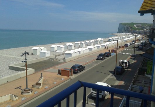 Appartment in front of the beach