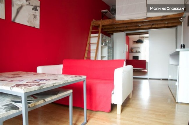 Spacious Parisian Studio