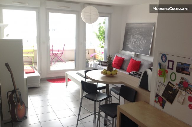 2BR apt comfort, access tram 