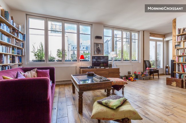 Super bright family flat terrace