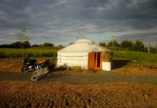 Mongolian yurt, near Lille