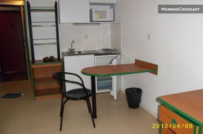 Quiet Studio, view on court