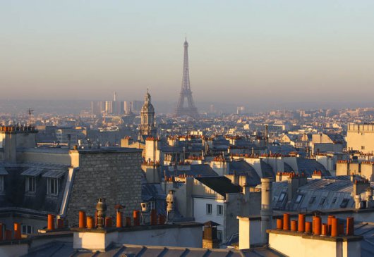 An amazing view over Paris