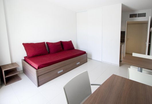 Studio for 2 close to Espace Mayol