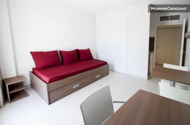 Studio for 2 close to Espace Mayol