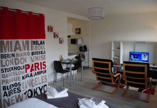 Large studio at the gates of Lille