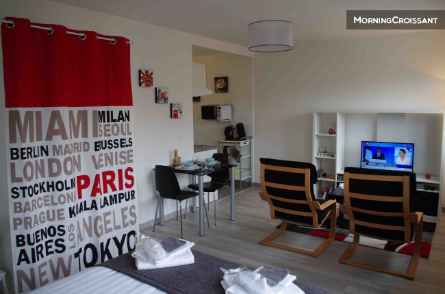 Large studio at the gates of Lille