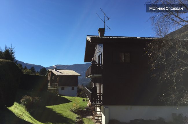 Cozy apartment facing Mt Blanc 